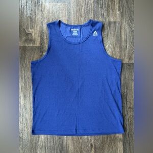 Reebok Blue Athletic Tank